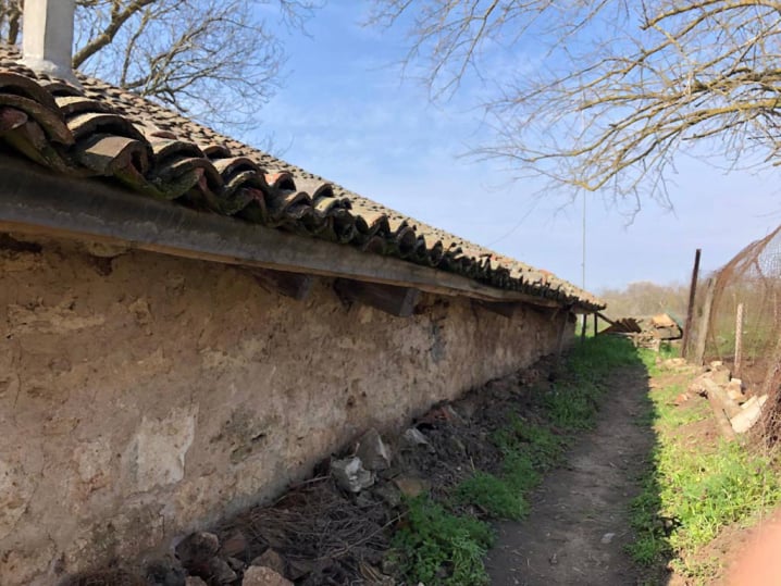 Nordseite des Haupthauses